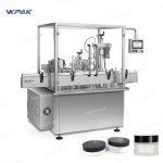 Автомат эргэлдэгч гоо сайхны тос лонхтой дүүргэх битүүмжлэх шураг таглах шугам