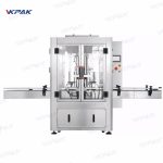 Кокосын тос автомат шилэн лонхтой 2 толгойтой пневматик дүүргэх шугам