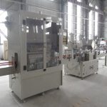 Идэмхий шингэнд зориулсан автомат өнцгийн хүзүүтэй савыг дүүргэх таглах шугам