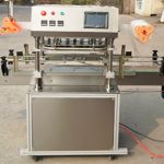 Автомат гурван толгойтой зуушны хүнсний лонхтой хальс битүүмжлэх машин