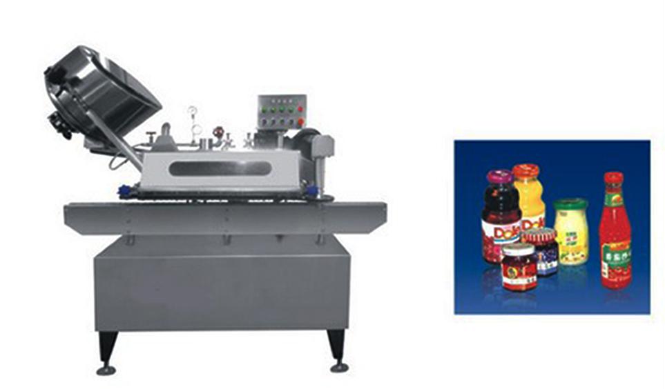 Button-controlled system glass Jar twist off Steam Capper equipment vacuum capping machine for sauce товч удирдлагатай вакуум таглах машин twist off.jpg