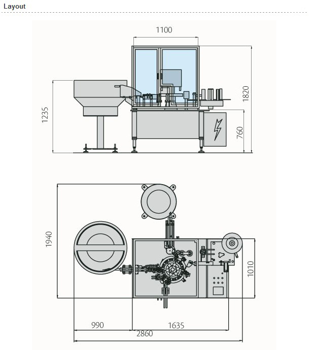 high speed syringe filling closer pharmaceutical equipment дүүргэх хаалтын машины зохион байгуулалт.jpg