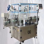 Тагтай лифт тэжээгчтэй эргэдэг хуванцар шүүсний савны таглах төхөөрөмж