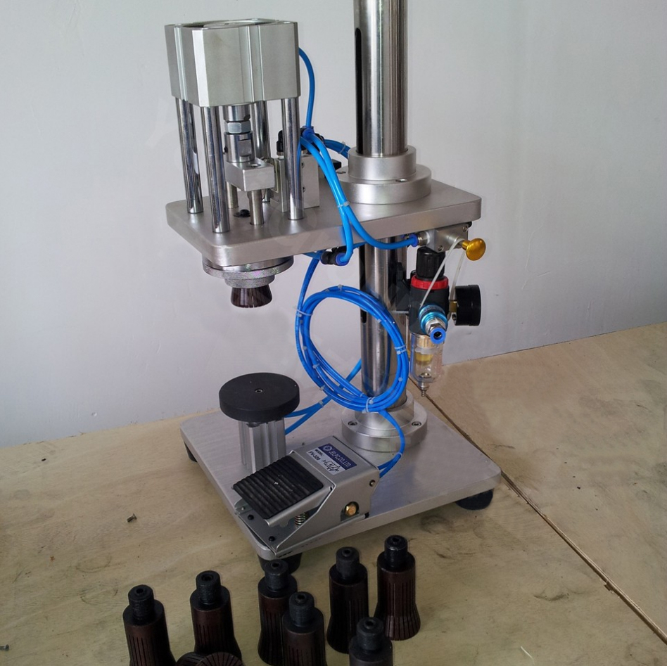 manual crimping machine for glass bottles пневматик таглах төхөөрөмж хагас автомат pneumatic.jpg