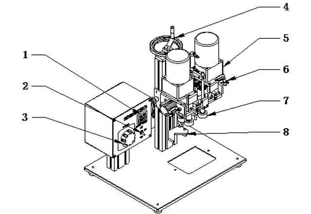 illustration of screw capping machine desktop ширээний шураг таглах машин.jpg